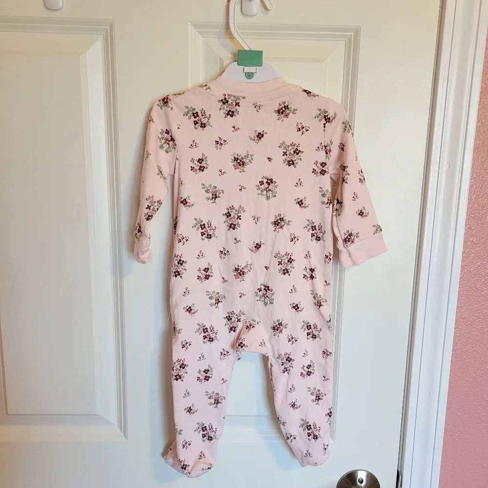 Little Planet Pink Floral Pajamas